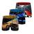 Lot de 3 boxers junior collection racers Jaune/orange/rouge/bleu 1 - vertbaudet enfant 