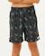 Short de bain boardshort volley eternal shred mesh enfant Surplus green+Washed black 7 - vertbaudet enfant 