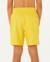 Short de bain boardshort volley daily   enfant Aqua+Black+Blazing yellow 15 - vertbaudet enfant 