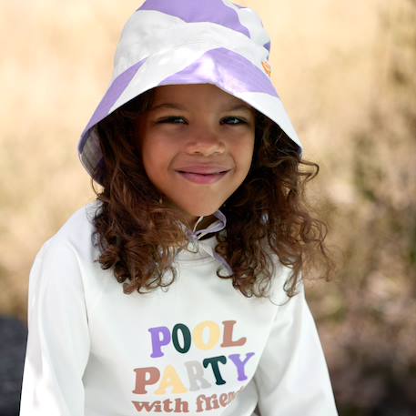 T-shirt anti-uv manches longues (5-6 ans) Blanc+Jaune 5 - vertbaudet enfant 