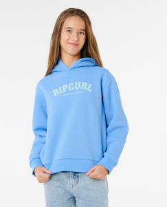 Sweat à capuche staple varsity fille  - vertbaudet enfant