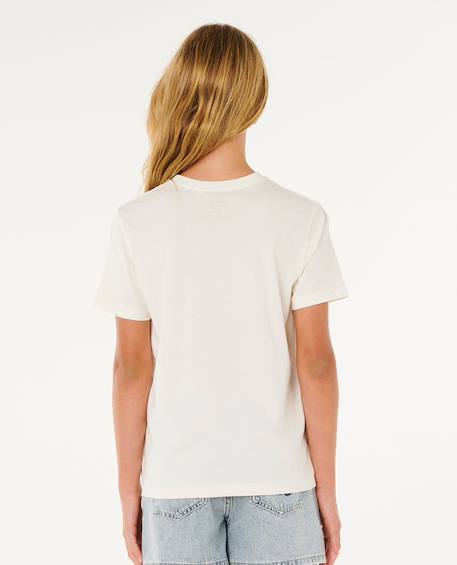 T-shirt à manches courtes sunshine squad band   fille Bone 3 - vertbaudet enfant 