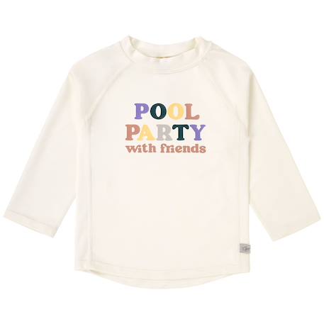 T-shirt anti-uv manches longues (5-6 ans) Blanc+Jaune 1 - vertbaudet enfant 