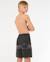Short de bain boardshort mirage raw energy geo enfant Washed black 6 - vertbaudet enfant 