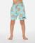 Short de bain boardshort volley ride the wave  enfant Faded denim+Light aqua 5 - vertbaudet enfant 