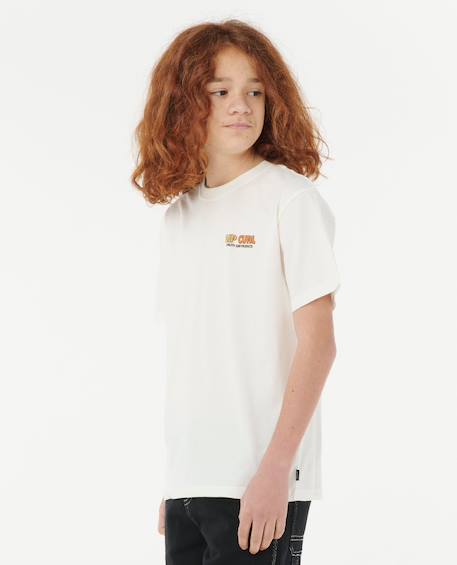 T-shirt à manches courtes surf revival lined up enfant Bone 2 - vertbaudet enfant 