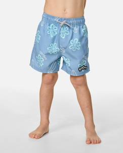 -Short de bain boardshort volley ride the wave  enfant