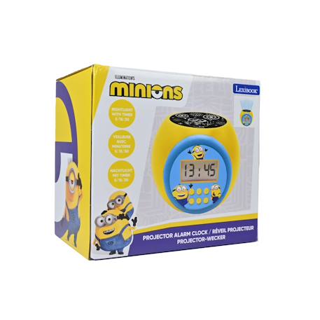 Réveil projecteur enfant Minions, fonction minuteur alarme, veilleuse avec minuterie MULTICOLORE 5 - vertbaudet enfant 