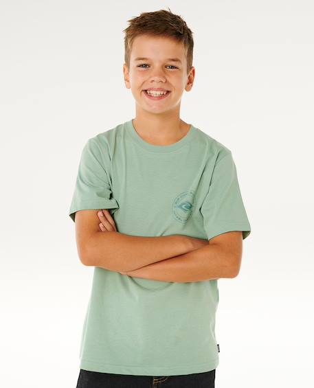 T-shirt à manches courtes stapler enfant Aloe+Apple butter 5 - vertbaudet enfant 