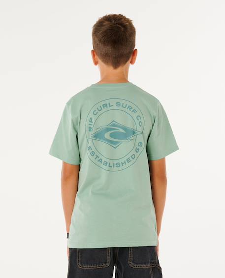 T-shirt à manches courtes stapler enfant Aloe+Apple butter 2 - vertbaudet enfant 