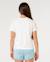 T-shirt half moon bay relaxed fille Bone 3 - vertbaudet enfant 