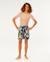 Short de bain boardshort pacific floral mirage enfant Dark navy 4 - vertbaudet enfant 