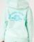 Sweat à capuche hibiscus heat fille Light sea blue 5 - vertbaudet enfant 