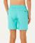 Short de bain boardshort volley daily   enfant Aqua+Black+Blazing yellow 3 - vertbaudet enfant 