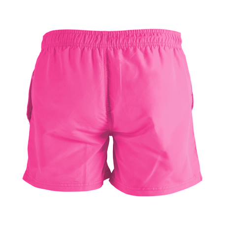 Short de bain court Garçon avec doublure Fushia 3 - vertbaudet enfant 