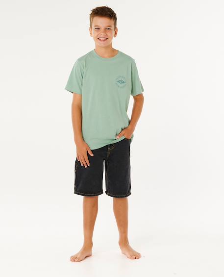 T-shirt à manches courtes stapler enfant Aloe+Apple butter 3 - vertbaudet enfant 
