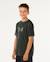 T-shirt à manches courtes eternal shred wash enfant Washed black 2 - vertbaudet enfant 