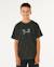 T-shirt à manches courtes eternal shred wash enfant Washed black 1 - vertbaudet enfant 