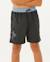Short de bain boardshort volley eternal shred block enfant Washed black 1 - vertbaudet enfant 