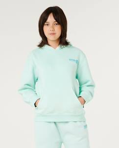 Sweat à capuche hibiscus heat fille  - vertbaudet enfant