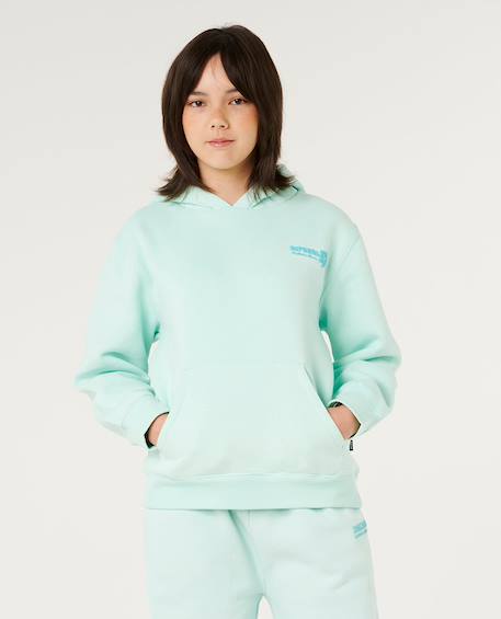 Fille-Sweat à capuche hibiscus heat fille