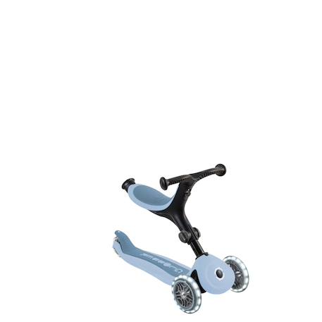 Trottinette enfant évolutive dès 15 mois jusqu'à 6 ans Bleu pastel+Rose berry 2 - vertbaudet enfant 