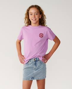 T-shirt décontracté surf puff fille  - vertbaudet enfant