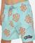 Short de bain boardshort volley ride the wave  enfant Faded denim+Light aqua 8 - vertbaudet enfant 