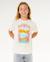 T-shirt à manches courtes sunshine squad band   fille Bone 6 - vertbaudet enfant 