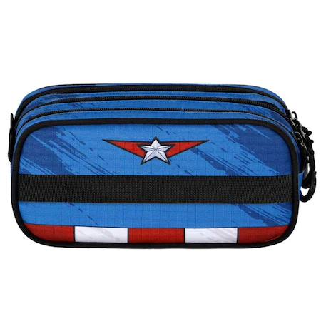 Trousse captain america 22 cm - 3 cpt Multicolore 2 - vertbaudet enfant 