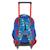 Sac à dos trolley mickey basket 'never give up' 45 cm - 3 compartiments Noir / rouge / bleu 2 - vertbaudet enfant 