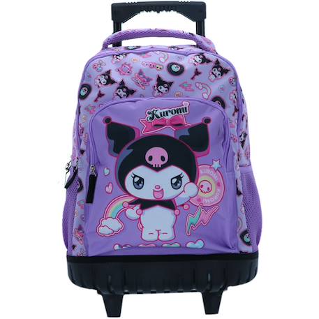 Sac à roulettes kuromi – 43 x 33 x 20 cm, 29 l Noir / rose / foncé / gris 2 - vertbaudet enfant 