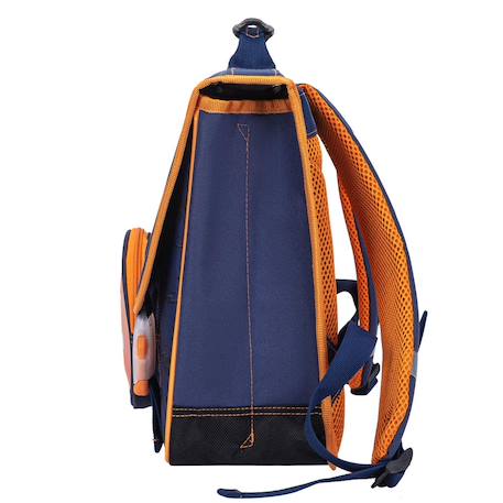 Cartable garçon naruto imprimé shippuden - 2 compartiments - 38 cm Bleu / orange / noir 2 - vertbaudet enfant 