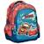 Sac à dos maternelle cars motif course en tissu résistant Rouge 1 - vertbaudet enfant 