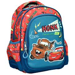 -Sac à dos maternelle garçon cars motif course en tissu résistant