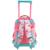 Sac à dos à roulettes cool girl must 45 cm trolley Multicolore 2 - vertbaudet enfant 