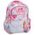 Sac à dos scolaire fille barbie imprimé living the dream 43 cm Blanc / rose / bleu 1 - vertbaudet enfant 