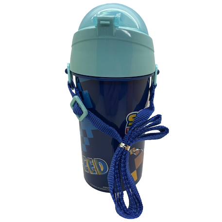 Gourde de sport 500 ml sonic the hedgehog en pvc à sangle Bleu 2 - vertbaudet enfant 