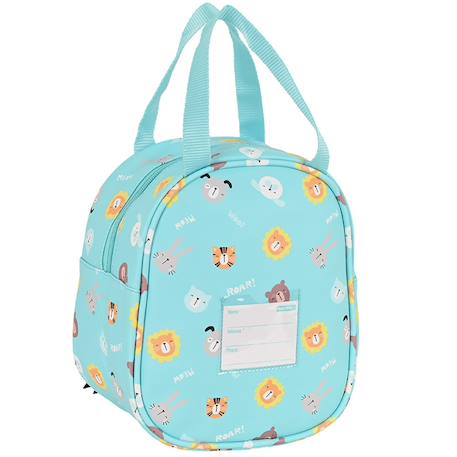Sac goûter isotherme chat 22 cm - sac déjeuner Multicolore 3 - vertbaudet enfant 