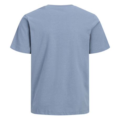 T-shirt garçon indiana Blanc+Bleu 4 - vertbaudet enfant 