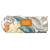 Trousse fille ronde zippée imprimé tropical 21 cm Blanc / vert / clair 2 - vertbaudet enfant 