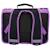 Cartable scolaire monster high feeling avec 2 compartiments 38 cm Noir / violet 2 - vertbaudet enfant 