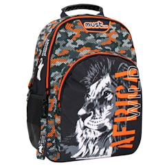 Sac à dos enfant animal planet imprimé lion en polyester  - vertbaudet enfant