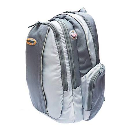 Sac à dos garçon avec 3 compartiments eastwick collection 44 cm Gris 1 - vertbaudet enfant 