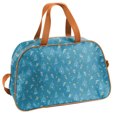 Sac de sport fille synthétique motif personnages la reine des neiges Bleu / vert / clair 2 - vertbaudet enfant 
