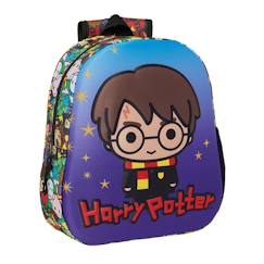 -Cartable maternelle fille harry potter face 3d thermoformée en eva