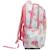 Sac à dos scolaire barbie imprimé living the dream 43 cm Blanc / rose / bleu 4 - vertbaudet enfant 