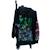 Sac à dos roulettes minecraft 46 cm polyester Noir 3 - vertbaudet enfant 