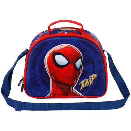 Sac gouter spiderman sides 3d 25 cm - sac déjeuner Multicolore 3 - vertbaudet enfant 