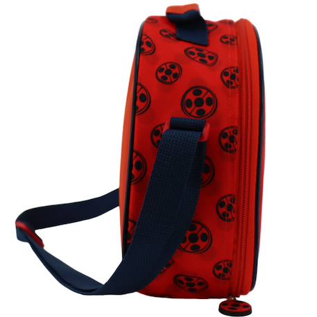 Sac goûter miraculous ladybug red 25 cm isotherme Multicolore 4 - vertbaudet enfant 